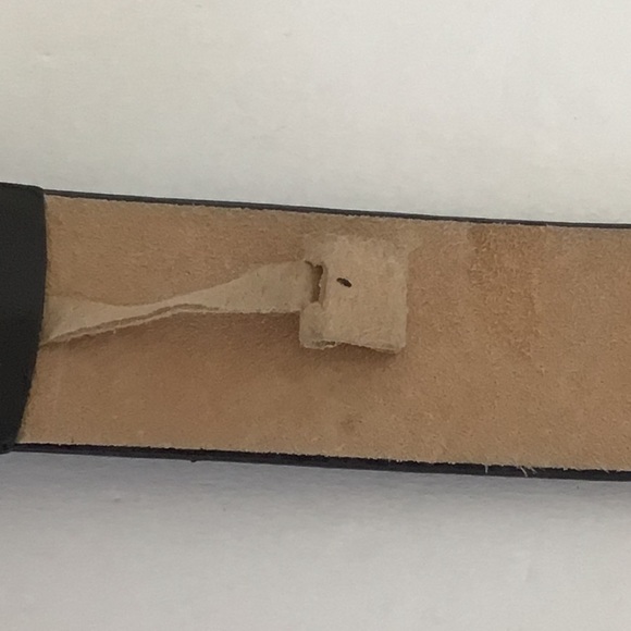 AMIEE LYNN BLACK LEATHER JEWELED BELT M/L - Picture 11 of 15